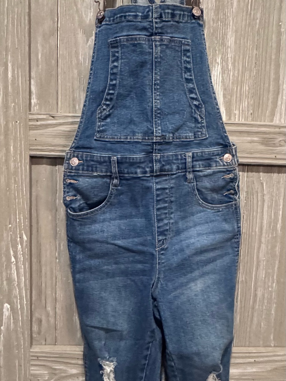 Black Label Blue Denim Women’s Jeans Overalls